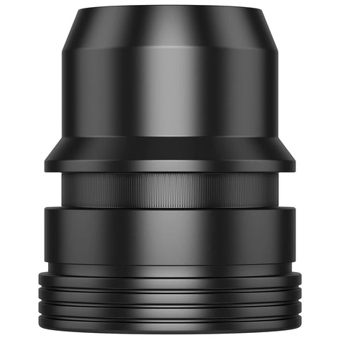 Billet blow-off valve mod, VTA, black aluminum, close-up view