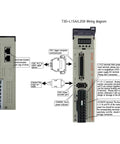 T3D 20A Driver wiring diagram for 80AST 1000W Pro Grade Servo Motor Kit with Magnetic 17Bit Absolute Encoder and 220V AC input