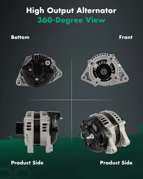 Direct Fit Alternator Replacement For Hyundai Santa Fe 3.5L 2010 2012 And Kia Sorento 3.3L 2014 And Sorento 3.5L 2012 2013 12V 150Amp CW