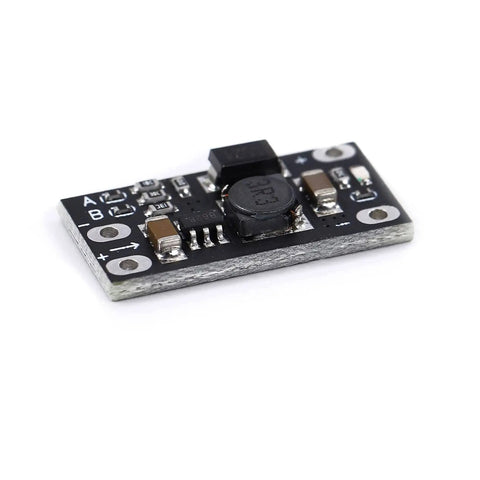 Ultra Compact Boost Converter Module 3.7V To 5V 8V 9V And 12V Step Up Board, 1.5A Output, LED Indicator, DIY Voltage Adjustment, side view