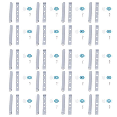 Push Open Cabinet Door Rebound Device ABS 20 Pieces Hassle Free set with mounting hardware