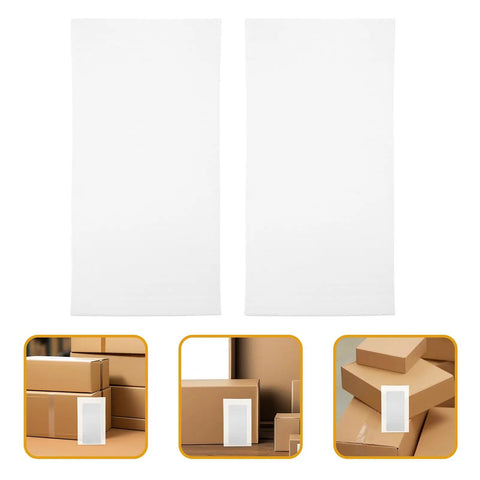 Two white foam pouches with cardboard boxes; EPE Foam Packing Pouches White Protective Foam Bags 100 Count Cushioned Shield For Safe Shipping Of Delicate Items Dope Packing And Moving Supplies Great For Small Business Shipping And Home Moves.