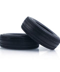 Rubber tires for RC Flatbed Semi Trailer Kit With 3 Axles For 1/14 Tamiya Tractor Truck, unassembled DIY chassis parts.