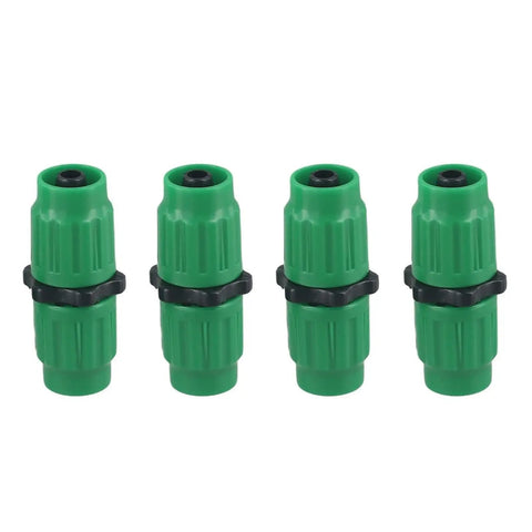 Ultimate Expandable Garden Hose Repair Kit With Multi-Function Fittings For Quick Connect 5/8 And 3/4 Inch Hoses Up To 100 Ft Durable Plastic Leak Fix Solution That Slaps Any Yard Or Farm Needs, green plastic hose connectors