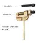 Bike Chain Breaker And Splitter Tool For 04C 25 Chain Size With 2mm Pin For Bicycle Motorcycle ATV Repair Cutter Detacher