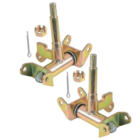 Heavy Duty Steering Knuckle Set For ATV Go Kart Quad Front Left And Right Spindles For 50cc To 250cc Drum Brake Rigs Steel Built