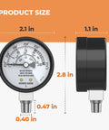 Pressure Cooker Canner Gauge Replacement Kit For 1930 Series Canners Fits 910 915 921 925 930 941 Models 10.5 To 41.5 Qt Easy To Read Dial