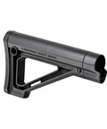 MOE Fixed Carbine Stock For Mil Spec Extensions With Slim Profile And Improved Cheek Weld And Multiple Sling Attachment Points