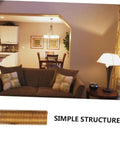Living room with lamp featuring Heavy Duty Brass Lamp Thread Pipes Kit With Easy Install Threaded Rods For Lamp Hardware Built Tough DIY Repair Solutions For Light Fixtures And Lamps Quick Upgrades shown below