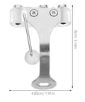 Pro Grade Stainless Steel Epee Socket Replacement for fencing training, measured bracket with easy install feature, heavy duty socket