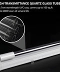 Powerful 6W UVC Sanitizer Lamp Ozone Free 253.7 Nanometer Purifies Air And Surfaces For Shoes Closets Cabinets And Bathrooms