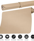 Premium Leather Desk Pad Protector For A Clean Boss Level Desk Setup, Non Slip Mouse Pad And Laptop Desk Mat, Waterproof
