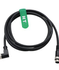 M12 5 Pin Right Angle Power And Data Cable A Coded For Industrial Actuators And Sensors Rock Solid 60V AC DC 4A 2 Meter
