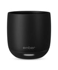 Keep Your Six Oz Morning Brew Piping Hot With This App Controlled Smart Mug Designed For Lasting Ninety Minute Heat And Includes Wireless Charging Pad For Non Stop Sippin In Sleek Black, ceramic smart mug