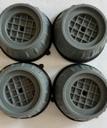 Set Of 4 Anti Vibration Pads For Washing Machines, Heavy Duty Shock Absorbing Stabilizers, durable gray design for noise reduction