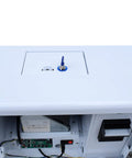 Top view of Dollar Bill Changer Machine for Vending Arcades Slots and Laundry, showing lockable compartment and control panel.