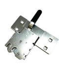 Heavy Duty Forklift Spare Parts Lock 0009311067 for pallet jack and lift truck, shown at angle with steel construction.
