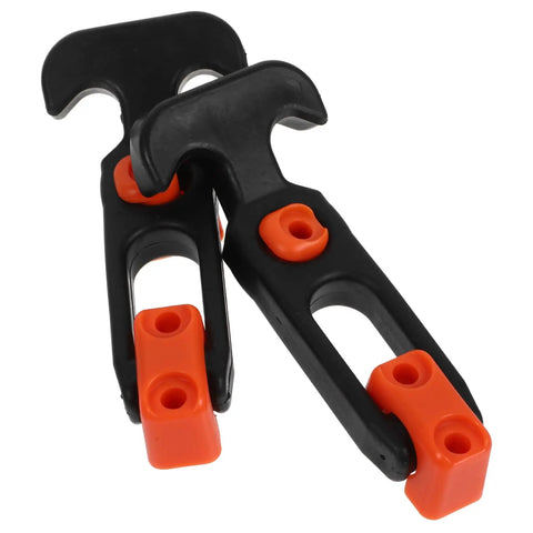 Beefy Heavy Duty Hood Latch Kit Eight Pieces For Jeep TJ T Handle Car Hood Catches Replacement Latches Durable Safety Locks Easy Install