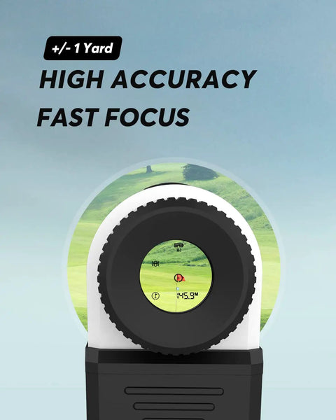 High accuracy display on Golf Rangefinder 800 Yards With Slope And Flag Lock Vibration, Laser Distance Finder for golf and hunting.