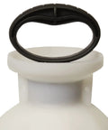 Top view of 3 Gallon SureSpray Sprayer For Fertilizer Weed Killer And Pesticide With Anti Clog Filter, showing handle and translucent tank.