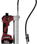 Heavy Duty 18V Cordless Grease Gun Built Tough For Serious Auto Shop Work Pushing A Solid 8000 Psi Force And Snappy Grease Flow Plus Two Spare Batteries