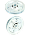Heavy Duty Garage Door Cable And Pulley Replacement Kit With Two 3 Inch Stationary Pulleys And Two Galvanized Aircraft Cables