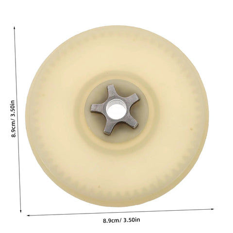 Two Pack Plastic Chainsaw Sprocket Replacement For Electric Chainsaw Compatible With Remington Internal Gear For Smooth Operation And Quick Tool Free Install And Strong Power Transmission, 8.9cm