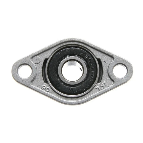 Sick Zinc Alloy Rhombic Flange Bearing Units for 3D Printers with 8mm Bore Size and Easy Installs on Flat Surfaces using Pre Assembled Ball Bearings for Smooth Motion and Value so You can Save Cash getting This 2 Pack because It Is Reliable., zinc alloy rhombic flange bearing unit, 8mm bore, 2-bolt mount