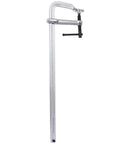 Heavy Duty 1400 Lb F Clamps With 20 Inch Jaw Drop Forged Steel Bar Vise Swivel Quick Release tool, vertical view showing structure.