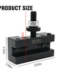 5 Piece Quick Change Tool Post Set For Turning And Facing Holders On 6 To 12 Inch Lathes In Steel Tool Post Holder Kit AXA 250 101