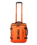 Underseat Carry On Luggage With Handle 17 Inch Travel Duffle Bag For Men And Women Orange Lightweight Durable Airplane Bag