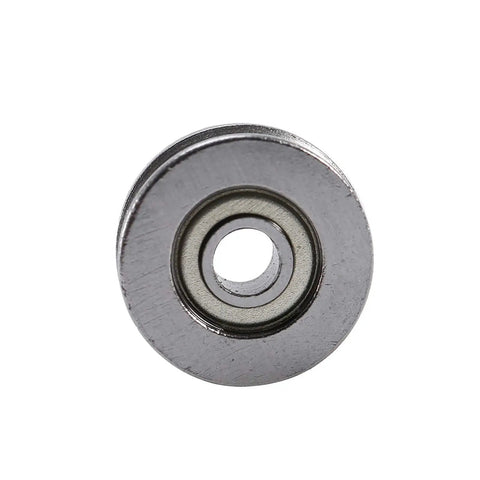Heavy Duty Stainless Steel V Bearing Pulley Wheels For Zipline Trolley Replacement 3mm sealed bearing with smooth finish.