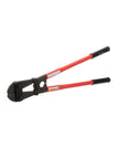 Beefy Heavy Duty 24 Inch Bolt Cutter With Hardened Alloy Steel Jaws For Cutting Bolts Screws Rivets Wire And Reinforcing Bar Center Cut Design Red Black Handle For Home Shop Or Professional Use