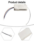 Rock Solid Heavy Duty Led Driver Electronic Transformer Constant Current Ac Dc Power Supply 50 To 70W 300Ma Plug And Play showing product connections.