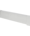 Heavy Duty Baseboard Heater Cover 3 Ft For Easy Bedroom Replacement Steel Front Panel Cover White Finish Standard Size