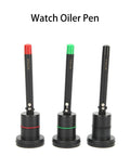 Pro Grade Watch Oiler Pens With Base Automatic Precision Lubrication Tool For Watchmakers, 3 color-coded pens with stands