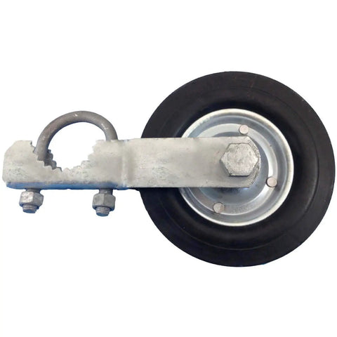 Gate Helper Wheel for Swing Gates 1-3/8 to 1-7/8 Inch Frames, Stops Gate Drag and Sag, Easy Install Gate Support Wheel