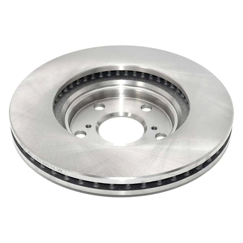 Front Vented Brake Rotor With Forged Flange For Precise Fit, ABS Signaling, And Multi Lip Seals, Plus Superior Bearing Design