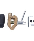 Heavy Duty Brass Welding Ground Clamp With 800 Amp Capacity And Huge 32mm Jaw Opening parts including clamp and accessories