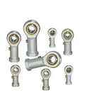 Heavy Duty Rod End Bearing 16mm Bore with M16x2.0 Thread Right Hand Precision Ball Joint for Machinery and Automation, low-angle group view