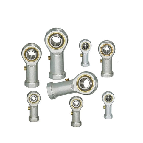 Heavy Duty Rod End Bearing 16mm Bore with M16x2.0 Thread Right Hand Precision Ball Joint for Machinery and Automation, low-angle group view