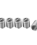 Stainless Steel Wire Thread Insert Kit, 60 Pcs, Metric M8 M10 Thread Repair Inserts, five stainless steel coils