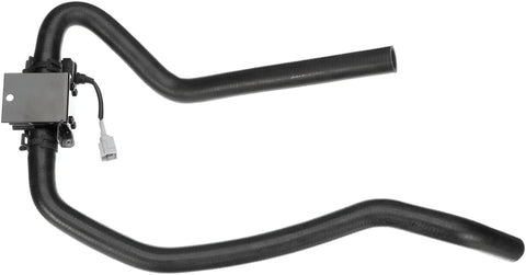 Heavy Duty Knockout Electric Coolant Control Valve swapping out broken units in modern cars and EV systems, black hoses and connector.