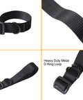 Heavy Duty Adjustable Rifle Sling 1.25 Inch Nylon Strap With D Ring Loop For Hunting 2 Pack Tactical Gun Sling Easy Quick Setup