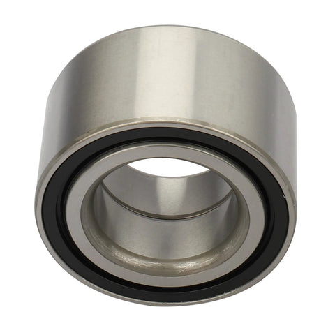 Front Wheel Hub Bearing FW89 Pair For Honda Civic 2006-2020 And Acura ILX 2013-2014 Front Left And Right Replacement, Drop-In OE-Style Hub Assembly For A Smooth Ride, Quiet Operation, Long-Lasting Durability. Close-up view of metal wheel hub bearing.