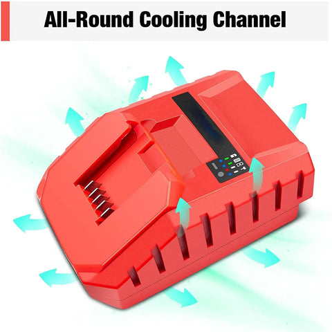 12V C4 12 To 50 Battery Charger Replacement Tool 100 240V Compatible Durable ABS Shell with Cooling Channel