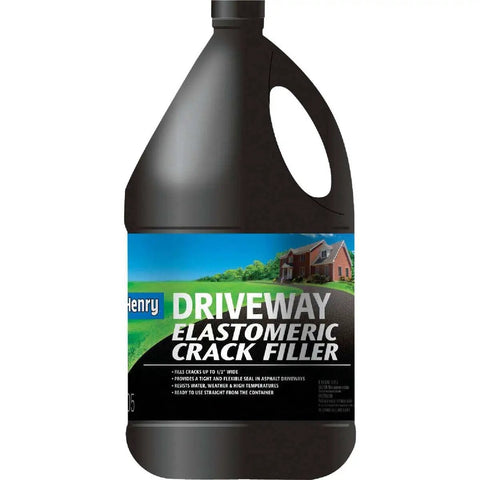 Front view of Elastomeric Driveway Crack Filler Emulsion Sealant For Blacktop And Concrete, Long Lasting Waterproof Patch, Quick Cure Flexible Repair