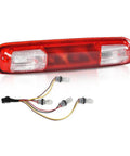 High Mount Third Brake Light With Bulb For Chevy Silverado And GMC Sierra 1999 To 2006 1500 2500 3500 HD Models And 2007 Classic