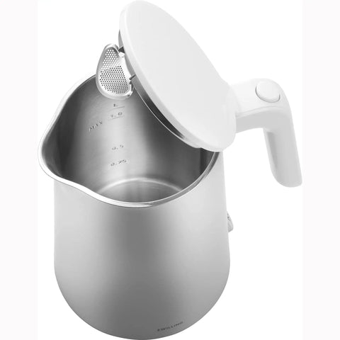 Cool Touch 1 Liter Cordless Electric Kettle With Double Wall Stainless Steel Keeps Water Hot Longer And Exterior Cool