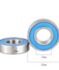 Set Of 10 6900 2RS Bearings ABEC 5 Precision 10x22x6mm With Double Rubber Seals Pre Lubricated Deep Groove Ball Bearings displayed.